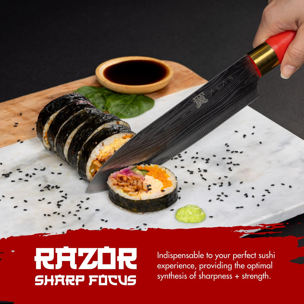 Alas dipping plate for stylish sauce serving