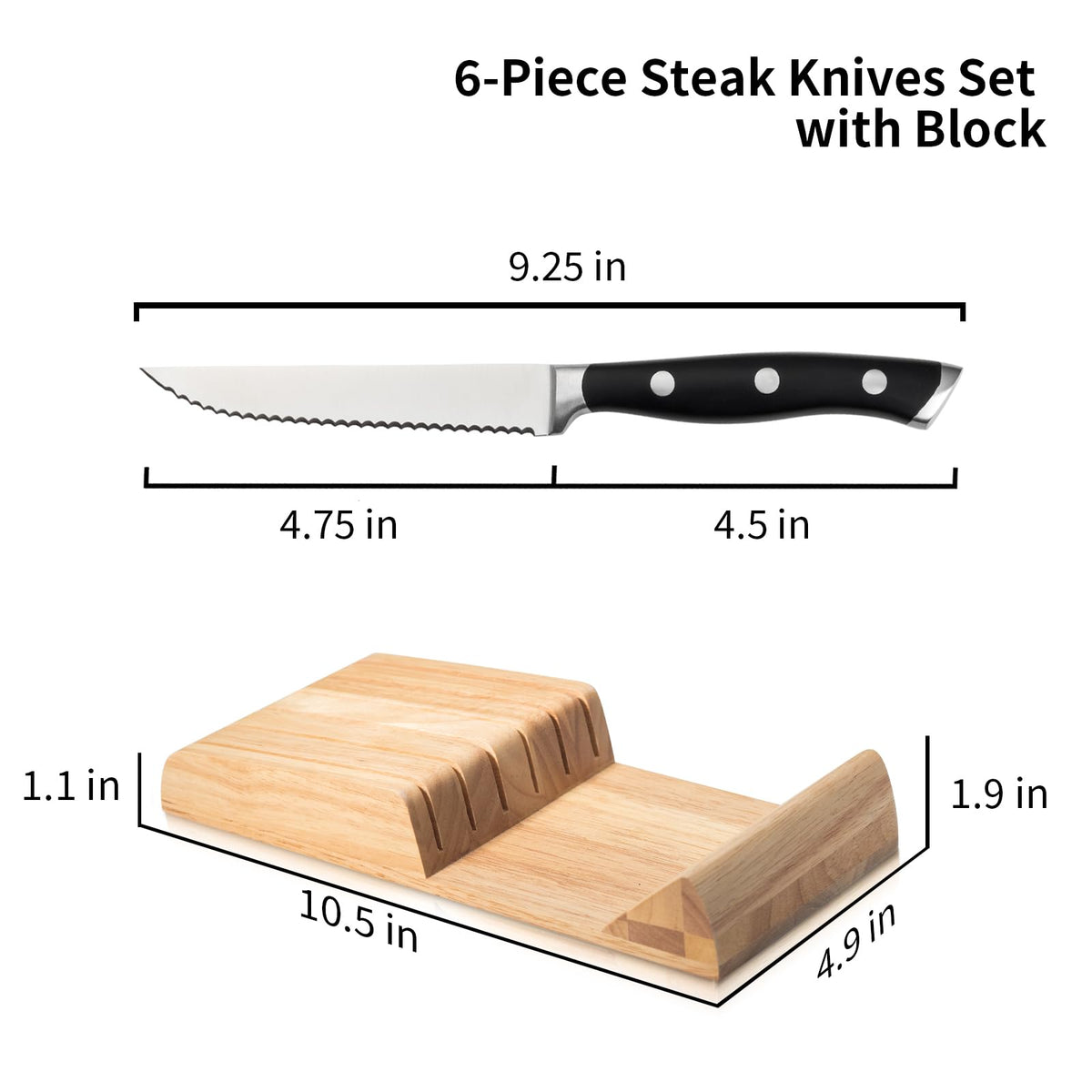 Alata ergonomic triple-riveted handle enhances grip during precise cuts