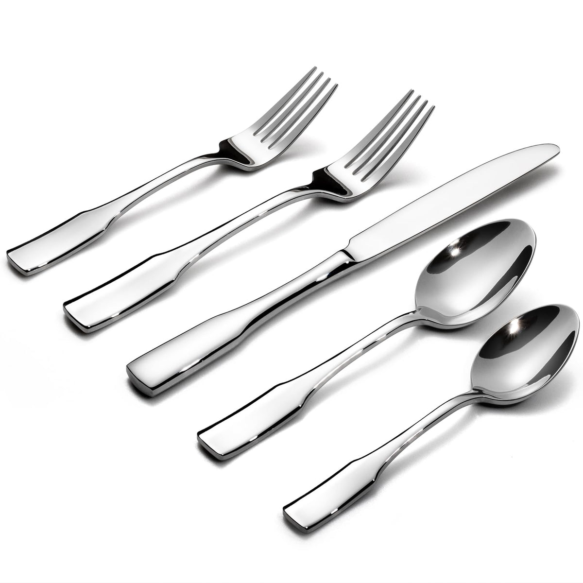 Alata Kate dinner knife for eight, durable flatware for daily meals.