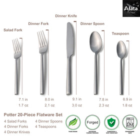 Alata Potter dishwasher-safe design supports easy cleanup after meals