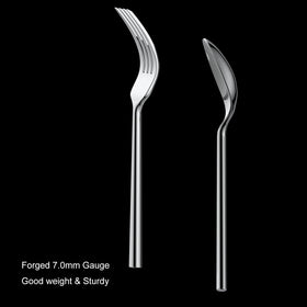 Alata Potter easy-care flatware ensures quick maintenance and lasting shine.