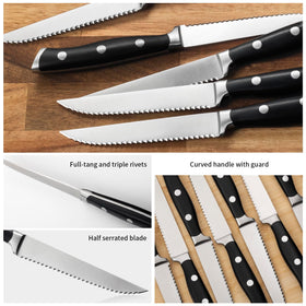 Alata serrated-edge closeup highlighting blade performance