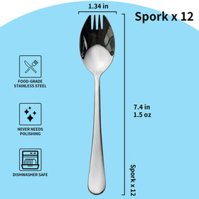 Alata Sporks dishwasher-safe design for quick cleanups