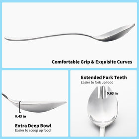 Alata Sporks ideal for soup, ice cream, salads on outings