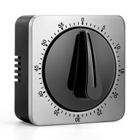 ALBAYRAK kitchen timer with stainless steel desktop design for reliable cooking timing