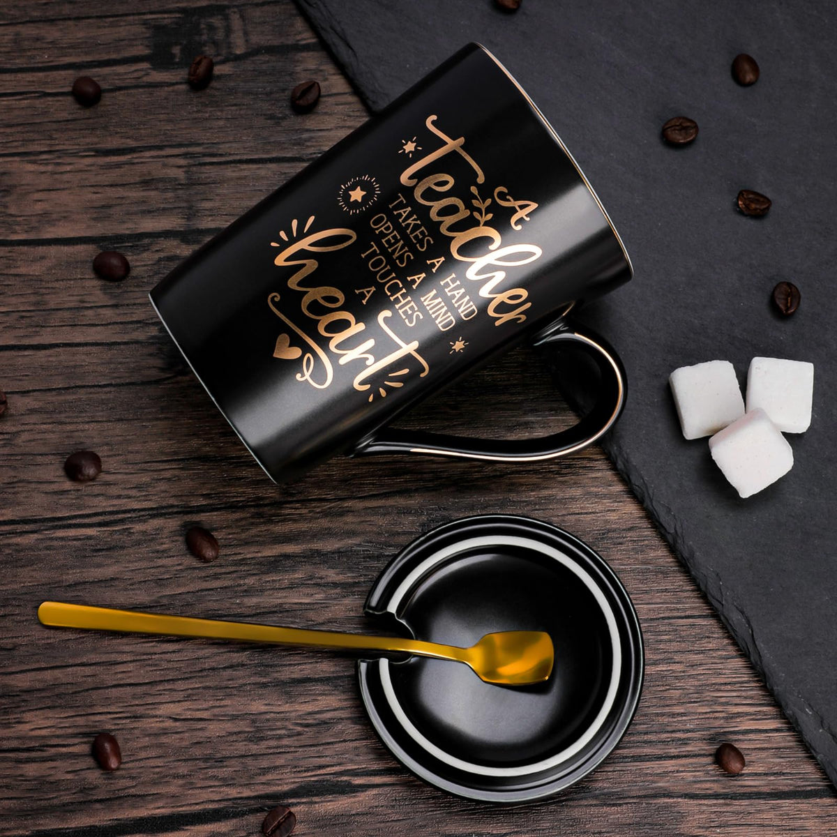 ALBISS Gift box with silk padding – premium packaging protects the mug.
