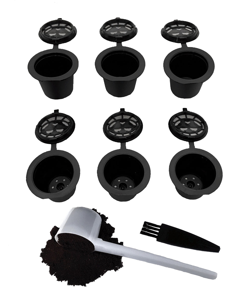 Alchemy Bar Goods refillable Nespresso capsule full cup for OriginalLine, ideal for home brewing.
