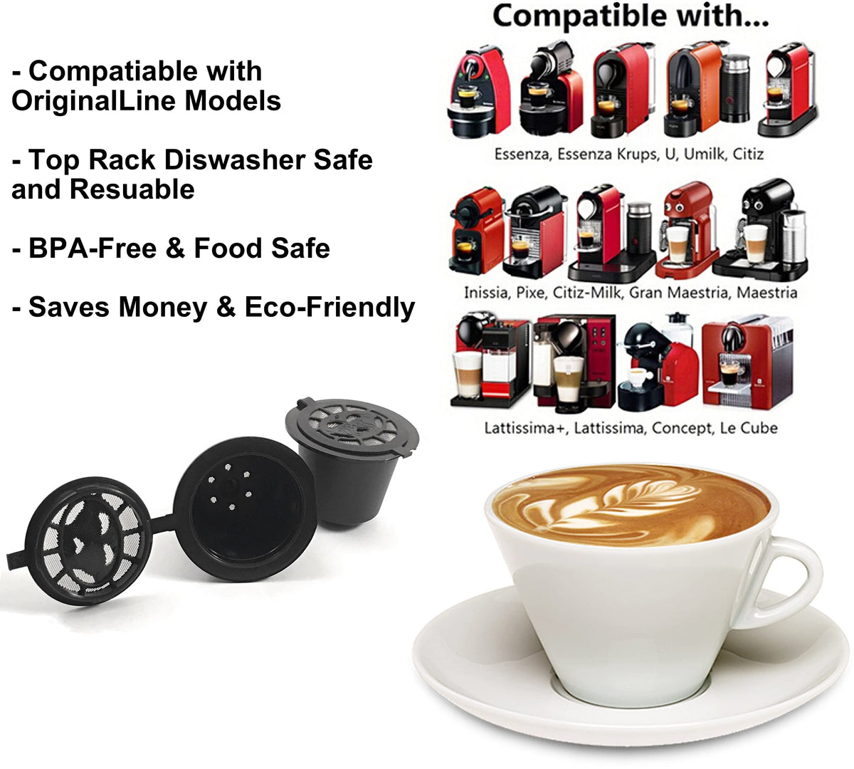 Alchemy Bar Goods refillable capsule with lid open for quick loading before brewing.