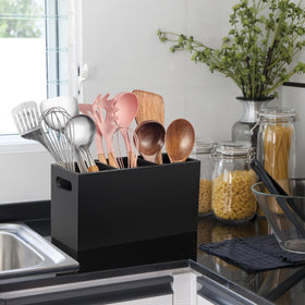 ALELION anti-slip bottom pad prevents sliding on countertops.