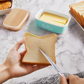 ALELION gift-ready butter dish suitable for weddings or housewarmings