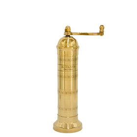 Alexander Home The Original European Mill brass 8-inch salt grinder for precise seasoning.