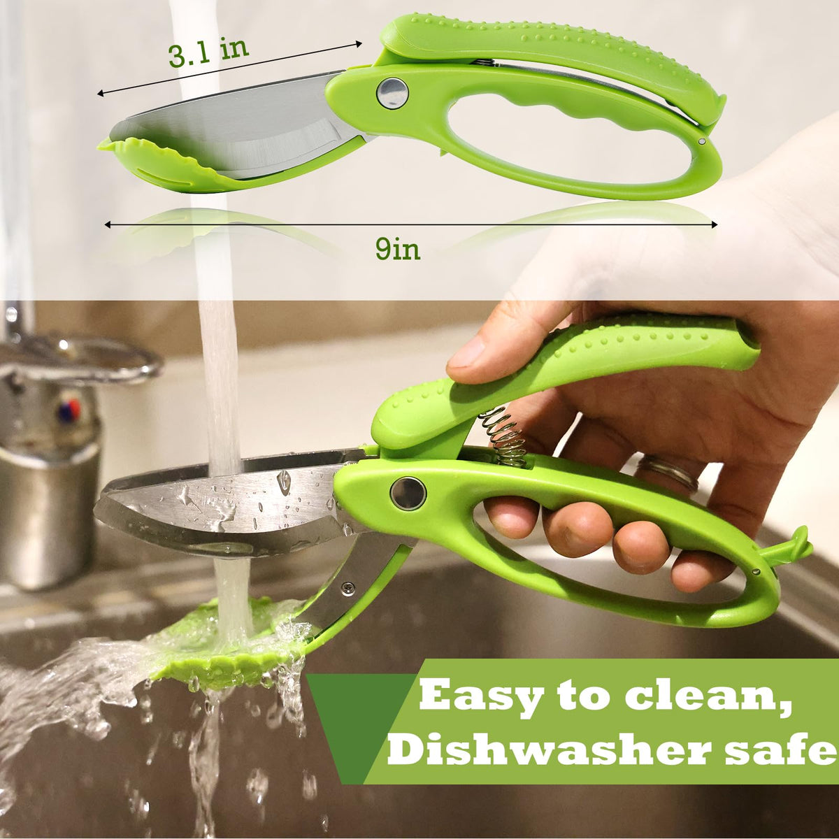 ALEXPHY Safety lock keeps blades closed for safe storage.