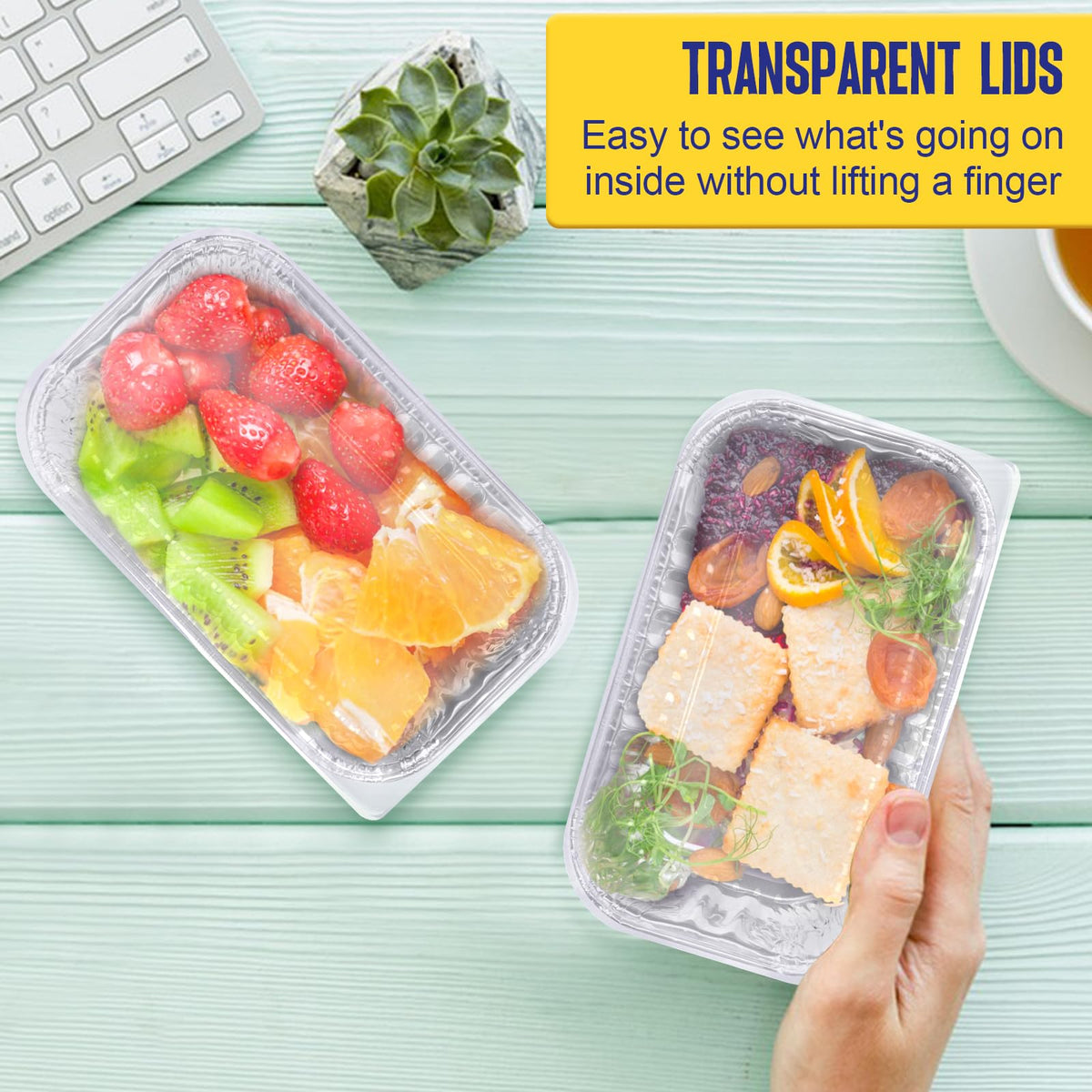 Alfolic pans stack neatly for compact storage and easy access.