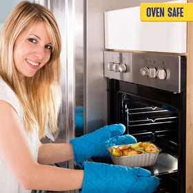 Alfolic meal prep pans for organized storage and serving.