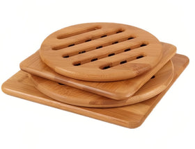 Alfto hot pads trivet round small protects surfaces with compact design.