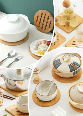 Alfto hot pads trivet square small saves space while protecting surfaces.