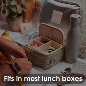 Ali+Oli food-grade silicone lunch box free of BPA and phthalates