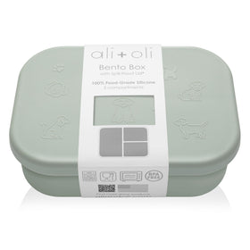 Ali+Oli silicone bento box puppy compact for meals on the go.