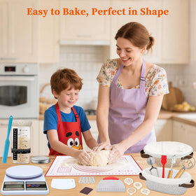Aliggbent kitchen scale for precise measurements and consistent feeds