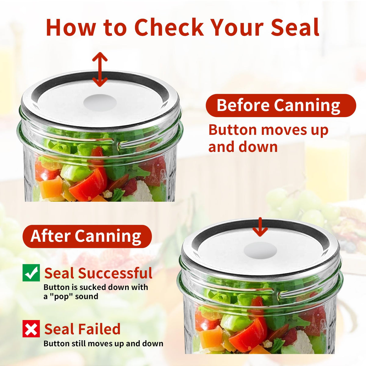 Aliggbent versatile lids for jams, sauces, dry goods and DIY decor
