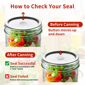 Aliggbent versatile lids for jams, sauces, dry goods and DIY decor