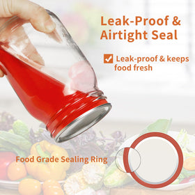 Aliggbent rustproof and reusable lids for dry storage.