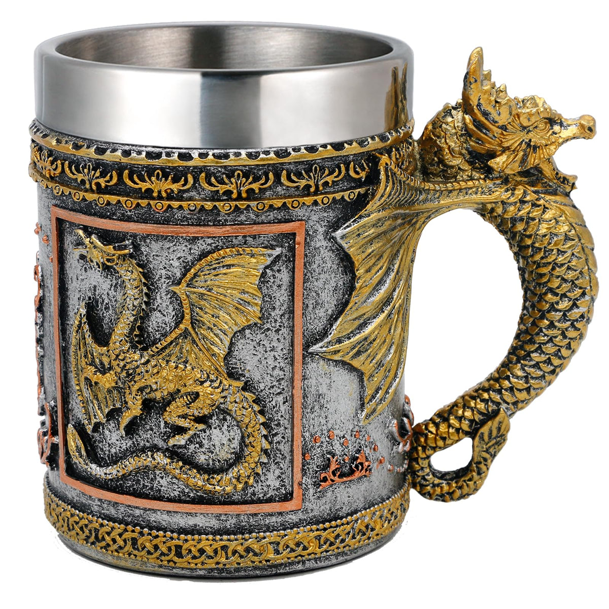 alikiki dragon mug makes a gift for GOT and D&D fans.