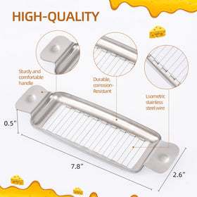 ALIKITCN butter cheese slicer showing ergonomic handle for easy pressing