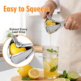 ALIKITCN Lemon Squeezer easy-squeeze handle reduces hand strain