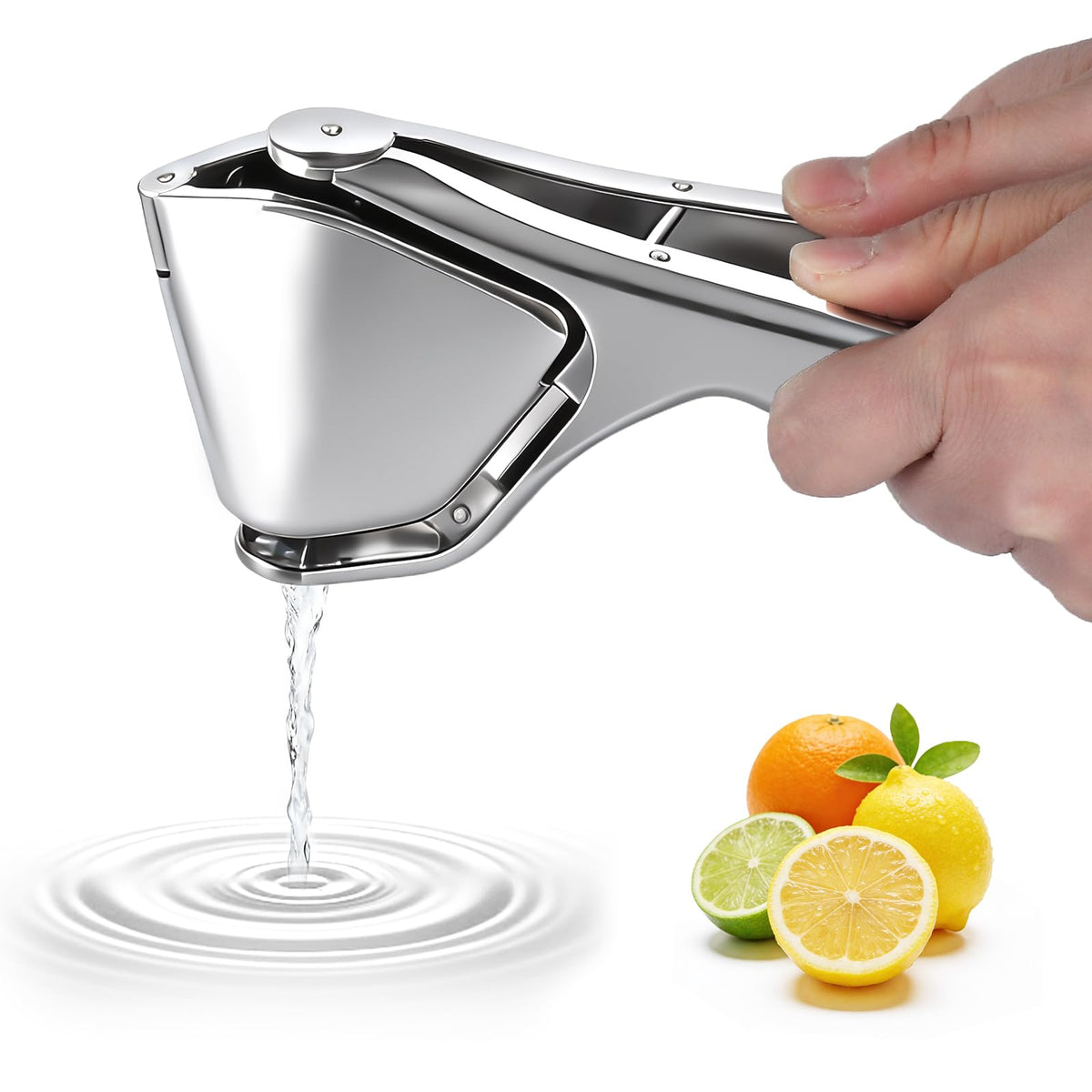 ALIKITCN Lemon Squeezer seed-strainer for a clean juice pour