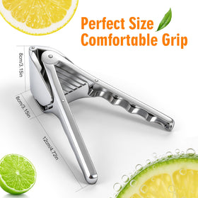 ALIKITCN Lemon Squeezer stainless-steel body resists rust for daily use