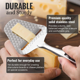 ALIKITCN cheese slicer is dishwasher safe for easy cleanup
