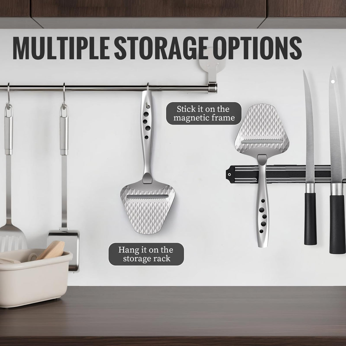 ALIKITCN cheese slicer is built with rust resistant durable materials
