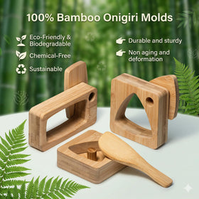 ALIMTEE triangle-molds-small enables bite sized sushi for lunchboxes