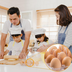 ALISWAT kitchen-friendly egg organizer improves daily egg management and freshness checks.