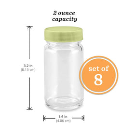All About Juicing bottle with silicone grip band for secure pouring