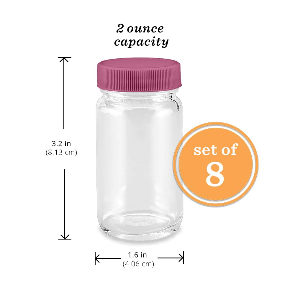 All About Juicing glass bottle wide mouth makes pouring and cleaning simple.