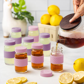All About Juicing kitchen storage jar for spices, dressings, and small quantities.