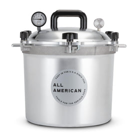All American 1930 lid-seal provides a reliable steam-tight seal for safe canning.