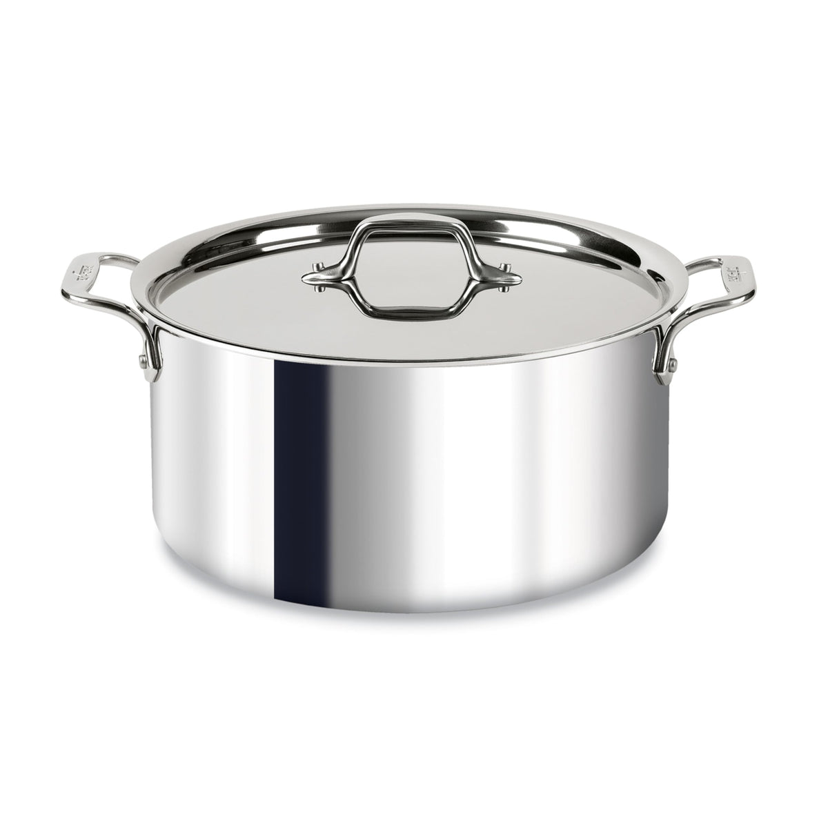 All-Clad D3 8-Quart Stockpot with lid for steady simmering