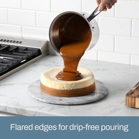 All-Clad D3 8-quart stockpot with lid for soups and stocks.