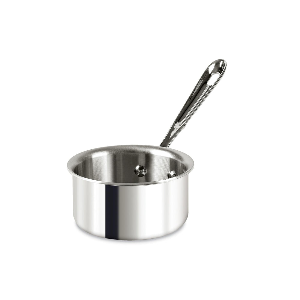 All-Clad D3 butter warmer 0.5 qt with high sides for smooth melting