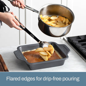 All-Clad D3 pan excels at deglazing and creating silky sauces after searing.