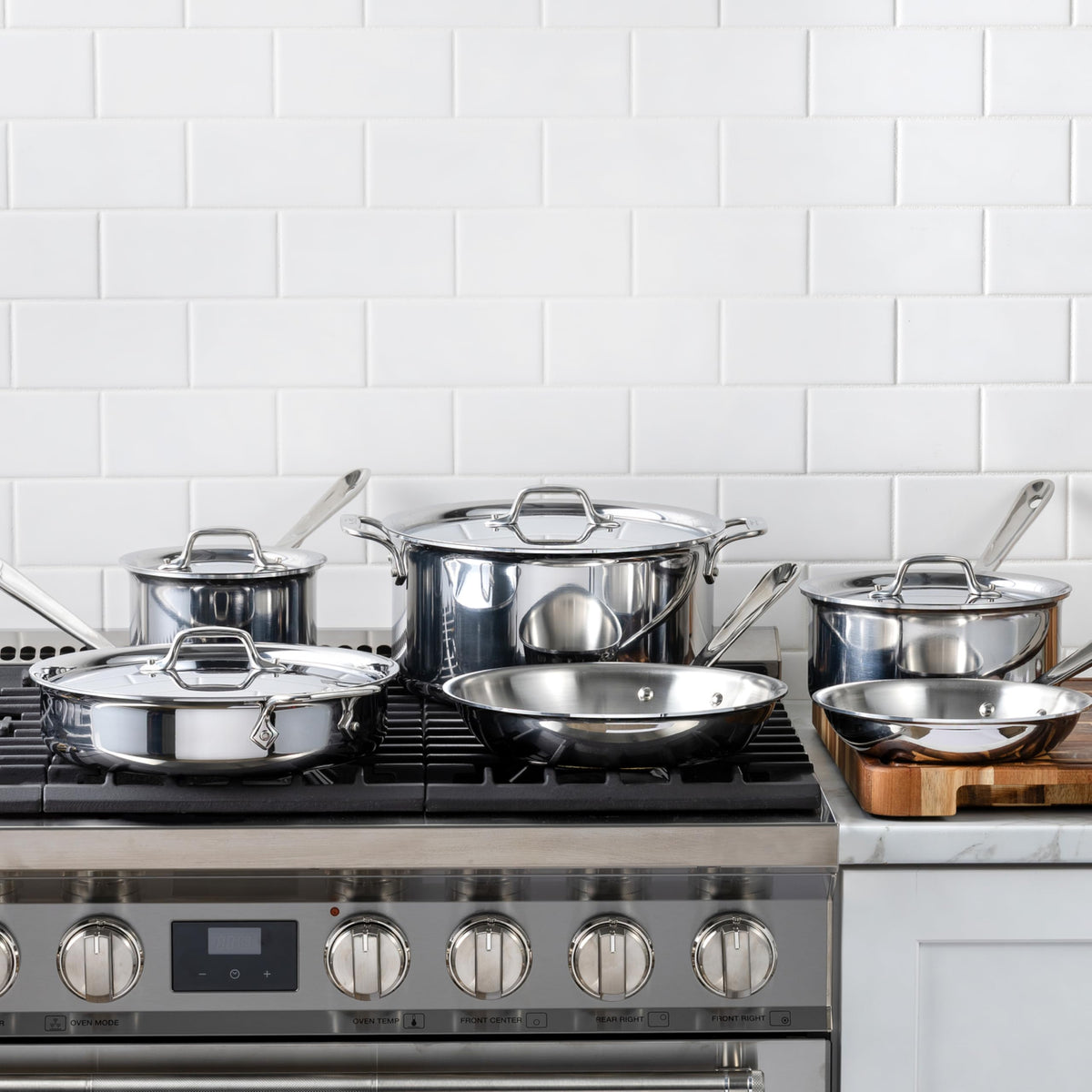 All-Clad D3 stainless 10-inch fry pan perfect for searing and browning