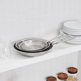 All-Clad D5 brushed finish adds refined kitchen style