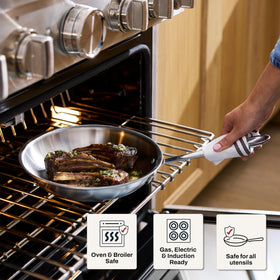 All-Clad D5 induction-ready pan for versatile cooking