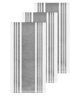 All-Clad 100% cotton towels offer durable, lint-free performance