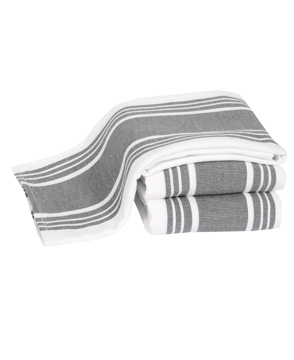 All-Clad Dual-Purpose Towels with woven side for quick drying of dishes and glassware