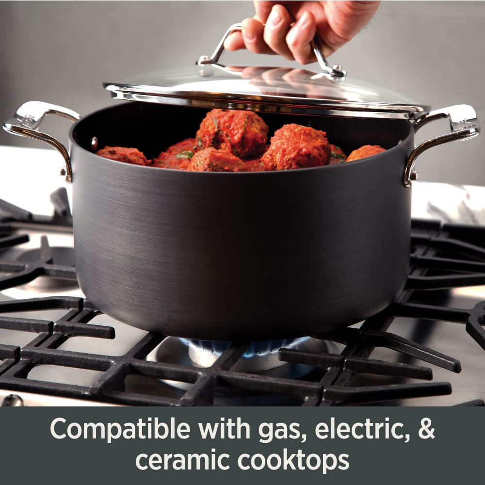 All-Clad Essentials close-up of nonstick surface showing easy release