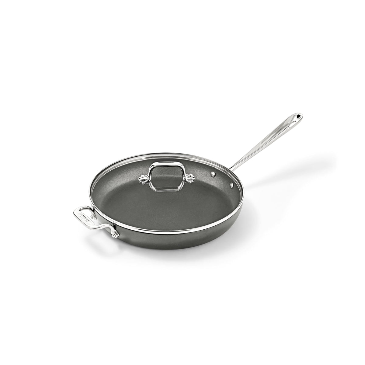 All-Clad HA1 12in fry pan browning action delivers even sear